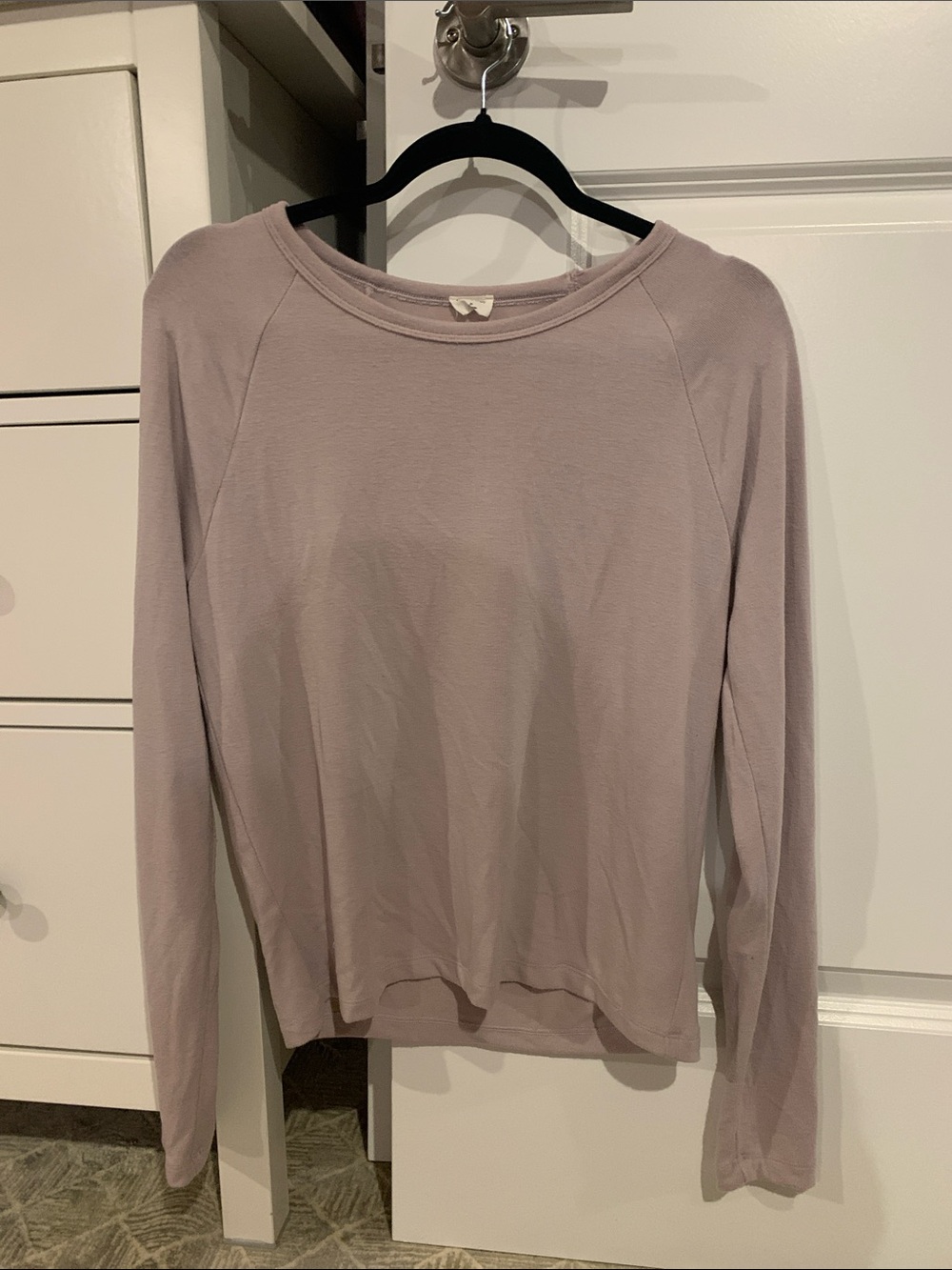 Wilfred Long Sleeve in Soft Lavender